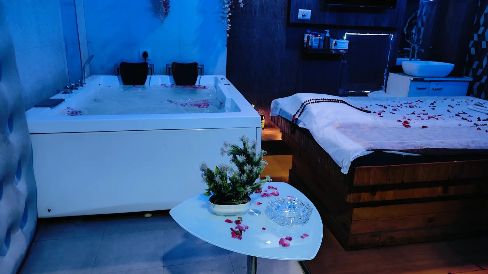 Premium Jacuzzi & Bath Area
