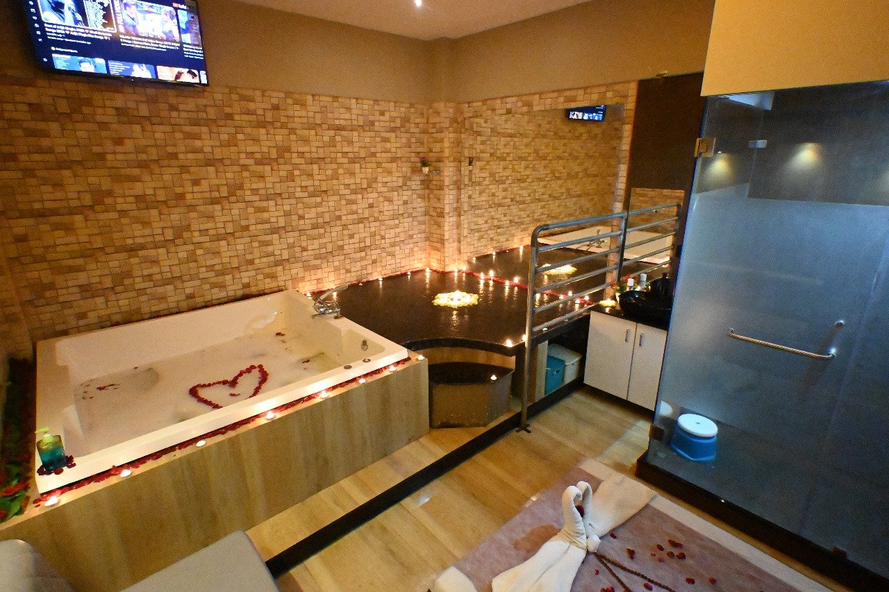 Relaxing spa environment at Delight Spa Lucknow